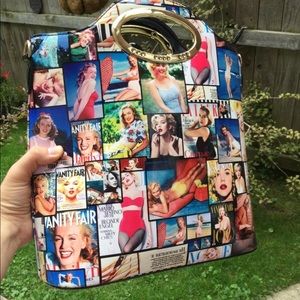 NEW- Pin-Up Girls Collage Purse